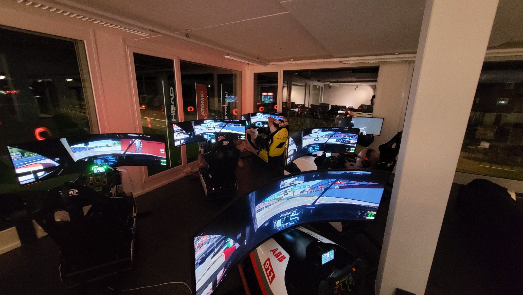 Sim-Racing Action